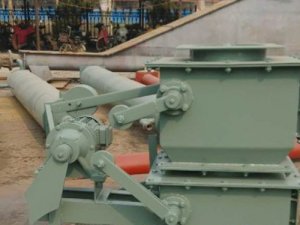<b>400*400錐形雙層電動翻板閥耐壓/密封</b>